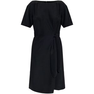 Emporio Armani Women's Midi Dress With Waist Knot